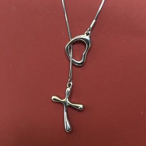 Premiere Designs Cross and Heart Necklace